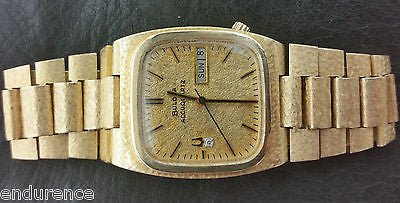 2Q93 BULOVA 14K Gold 時計 BULOVA RARE ACCUQUARTZ 1974 2Q93 BULOVA 14K Gold 時計 BULOVA RARE ACCUQUARTZ 1974