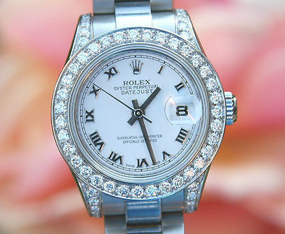 Rolex diamond bezel sales 26mm