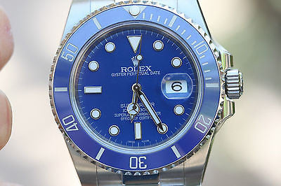 Rolex sales 116610 blue