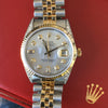 Rolex Datejust 36mm 16233 or 16013 18k Yellow Gold Stainless Steel Diamond Dial
