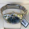 Rolex Datejust II 41mm Steel Oyster Bracelet 18k White Gold Fluted Bezel