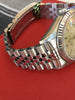 Rolex Datejust 36mm Steel Silver Dial White Gold Fluted Bezel Jubilee Band 16234