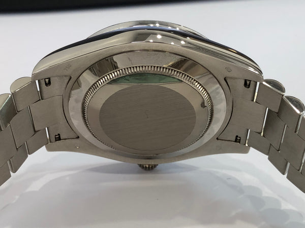 Rolex 218239 Day-Date II White Gold 41mm Diamond Bezel Lugs