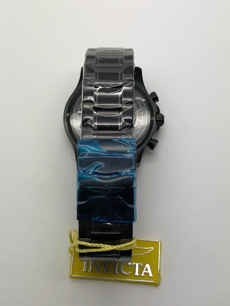 INVICTA 0383 Specialty Collection GMT Black IonPlated Stainless Steel Anaheim Jewelry