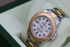 ROLEX YACHTMASTER MENS 16623 TWO TONE 18K GOLD STAINLESS STEEL WATCH