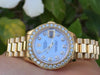 ROLEX LADIES 18k Yellow Gold PRESIDENTIAL DIAMOND BEZEL