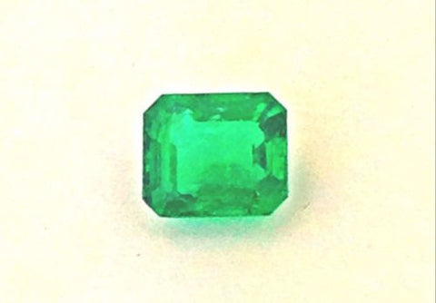3.57ct Emerald Cut Natural African Emerald - Good Luster