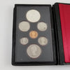 1981 Royal Canadian Mint 7 Coin Proof Set Locomotive Dollar 50% SILVER