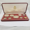1973 Commonwealth of the Bahamas 9 Coin Proof Set Box Sleeve COA