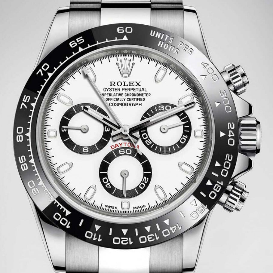 Rolex daytona white ceramic bezel Clearance