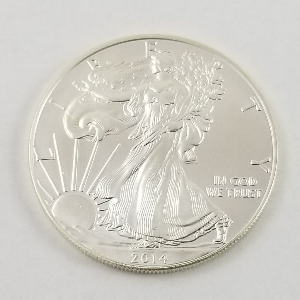 2014 American Eagle 1oz .999 Fine Silver - $1 Uncirculated Bullion Ounce Dollar