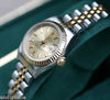 ROLEX LADIES DATEJUST QUICKSET TWO TONE GOLD STEEL 26mm MODEL 69173