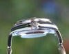 ROLEX LADIES 69160 DATEJUST 26mm STAINLESS STEEL DIAMOND BEZEL SILVER DIAL MINT