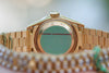 ROLEX LADIES 18K YELLOW GOLD PRESIDENT 26mm MODEL 69178 DIAMOND BAND BEZEL LUGS