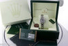 ROLEX LADIES DATEJUST STAINLESS STEEL DIAMOND MOP DIAL BEZEL & LUGS 179160