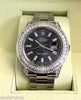 ROLEX MENS DATEJUST II 41 mm STEEL MODEL 116300 DIAMOND BEZEL LUGS AND DIAL