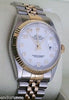 ROLEX DATEJUST Gold Stainless Steel 36mm Jubilee band MODEL 16013