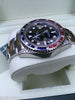 ROLEX GMT II STEEL DIAMOND LUGS RUBY SAPPHIRE DIAMOND PEPSI BEZEL 116710