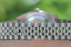 ROLEX DATEJUST MENS LADIES 36mm STEEL 116200 DIAMOND BEZEL CUSTOM FLORAL UNWORN