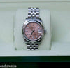 ROLEX DATEJUST LADIES NEW MIDSIZE STAINLESS STEEL BOX PAPER MODEL 178240