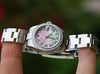 ROLEX LADIES 26mm PRESIDENT 18K WHITE GOLD BLACK MOP 179179 ROMAN OYSTER BAND