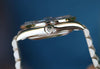 ROLEX MENS PRESIDENT BLUE MOTHER of PEARL DIAMOND DIAL 18038 18K YELLOW GOLD