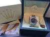 ROLEX YACHT-MASTER STEEL PLATINUM  40MM MENS YACHTMASTER 16622 UNIQUE BLACK DIAL