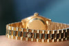 ROLEX LADIES 26mm PRESIDENT 18K YELLOW GOLD 179138 FACTORY DIAMOND DIAL BEZEL