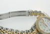 ROLEX WATCH LADIES DATEJUST 2TONE DIAMOND DIAL PINK MOP