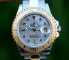 ROLEX LADIES YACHTMASTER MOTHER OF PEARL RUBY