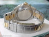 ROLEX SUBMARINER WATCH MENS LADIES 2TONE SLATE SERTI DIAMOND AND SAPPHIRE DIAL