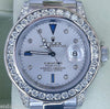 ROLEX SUBMARINER 16610 DIAMOND BAND DIAMONDS EVERYWHERE & ALL OVER 40MM