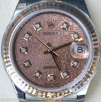 ROLEX DATEJUST LADIES TWO TONE STEEL & ROSE GOLD JUBILEE DIAL & BRACELET 178271