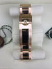 ROLEX SUBMARINER 18K GOLD BLUE BEZEL GOLD SERTI DIAL BLUE SAPPHIRES 116618