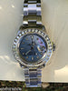 ROLEX SUBMARINER MENS STAINLESS BLUE MOTHER OF PEARL DIAMOND DIAL & BEZEL 16610