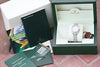 ROLEX LADIES 18K WHITE GOLD DIAMONDS PRESIDENT BAND DIAMOND BEZEL DIAL UNWORN