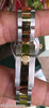 ROLEX LADIES DATEJUST TWO TONE MOTHER OF PEARL PINK DIAMONDS DIAL BEZEL 179173