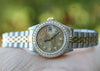 Rolex 69173 Datejust 26mm Ladies 18K Gold Steel Diamond Dial Bezel Jubilee Band
