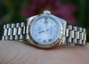 ROLEX LADIES PRESIDENT 26mm 18K WHITE GOLD ROMAN 179179 LIKE BRAND NEW