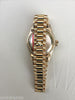 ROLEX LADIES PRESIDENT 18K GOLD 26 mm MOTHER OF PEARL DIAMOND DIAL BEZEL 69178