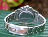 ROLEX MENS STEEL GMT II DIAMOND RUBY 116710 w/ BEZEL for 18K WHITE GOLD 116759