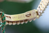 ROLEX LADIES 18K YELLOW GOLD PRESIDENT 26mm MODEL 69178 DIAMOND BAND BEZEL LUGS