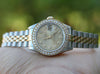 Rolex 69173 Datejust 26mm Ladies 18K Gold Steel Diamond Dial Bezel Jubilee Band