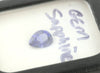 4.55ct Pear Shape Ceylon Blue Sapphire - Rare Deep Purple Color