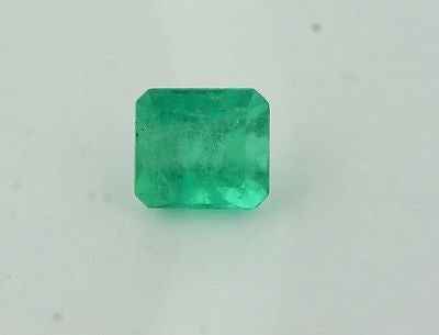 2.68ct Natural Columbian Emerald Cut Emerald 8.5mm x 7.7mm