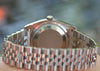 ROLEX MENS LADIES FULL 36mm DATEJUST STAINLESS STEEL pink FLORAL 116200