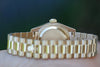 ROLEX LADIES CROWN COLLECTION PRESIDENT DIAMOND MOTHER OF PEARL 179138