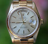 ROLEX MENS PRESIDENT 36mm 18K Yellow Gold 18038