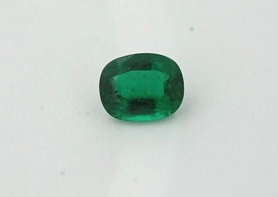 2.68ct Cushion Cut Natural Zambian Emerald 10mm x 8mm