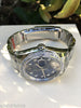 ROLEX NEW DATEJUST BLUE CUSTOM DIAMOND DIAL DIAMONDS BEZEL MODEL 116200